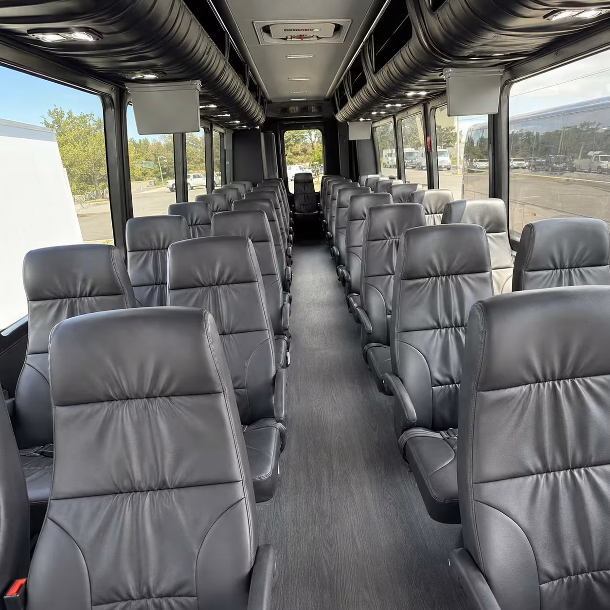 35 passenger minibus inside
