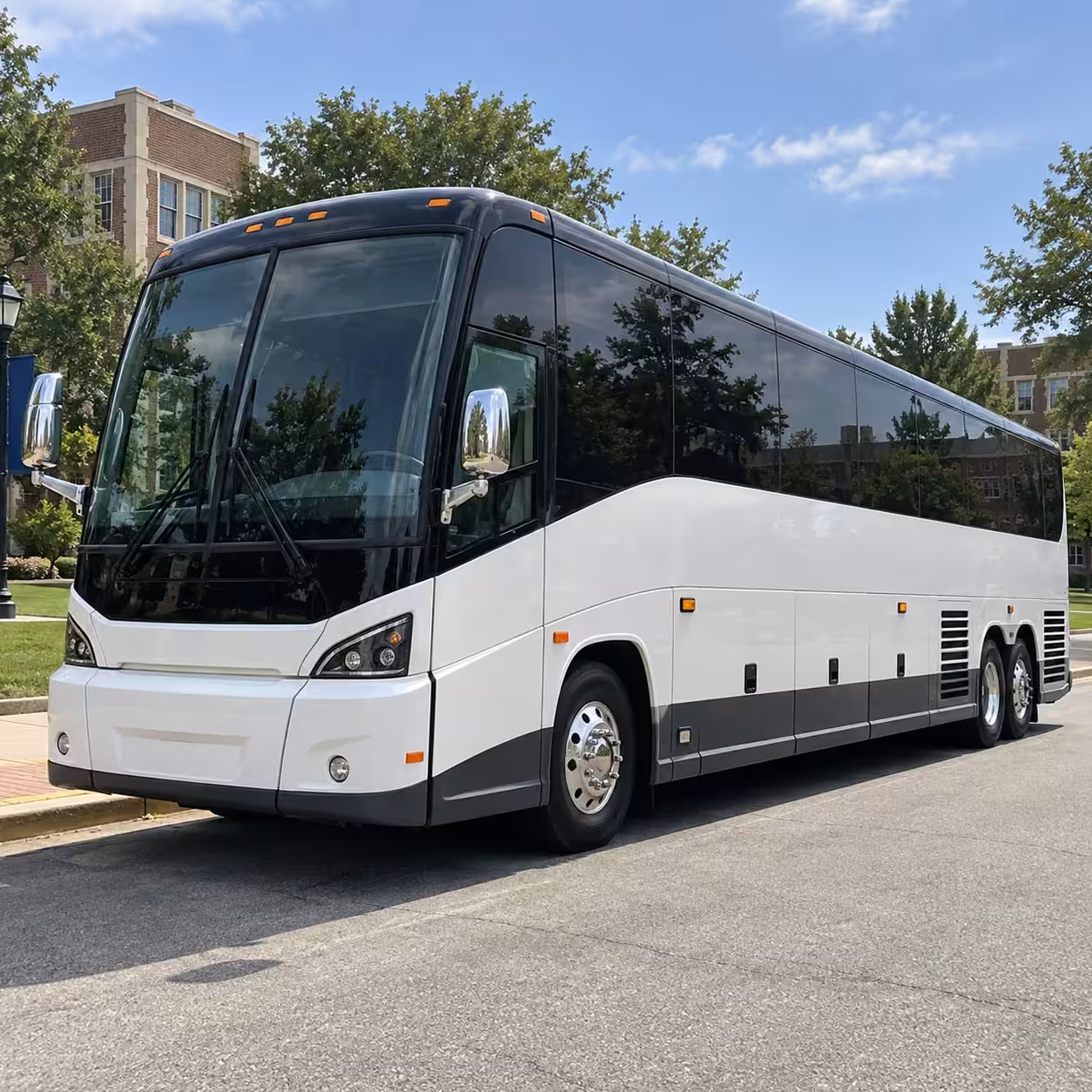 56 passenger charter bus