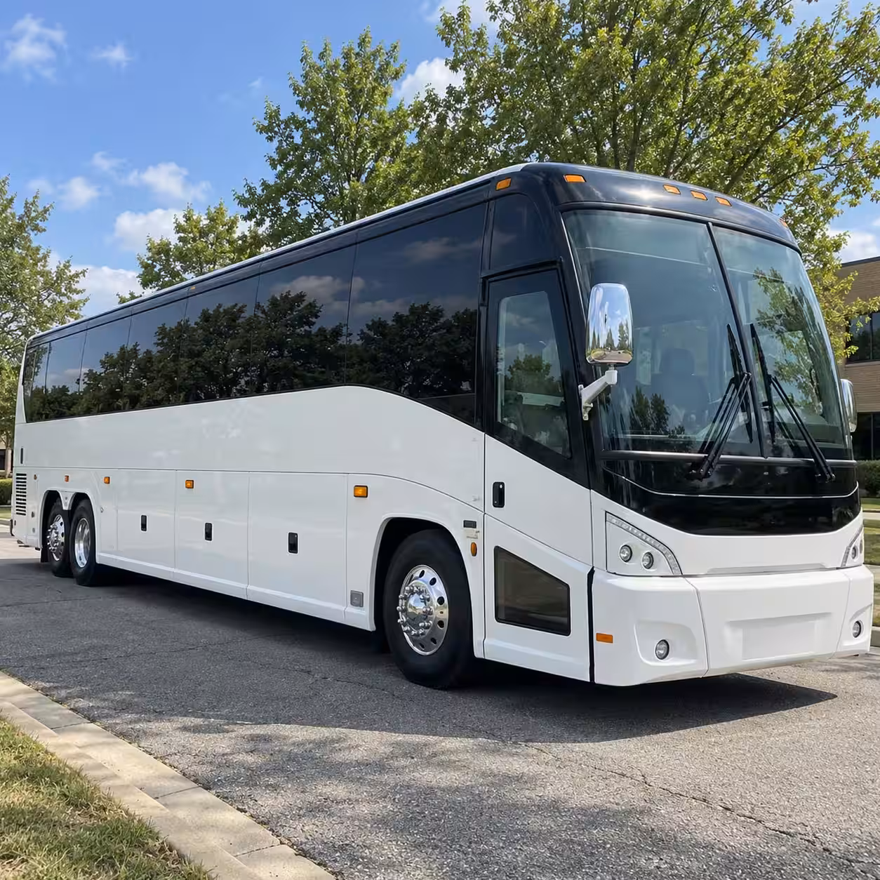 sioux falls wedding shuttle buses between ceremony and reception