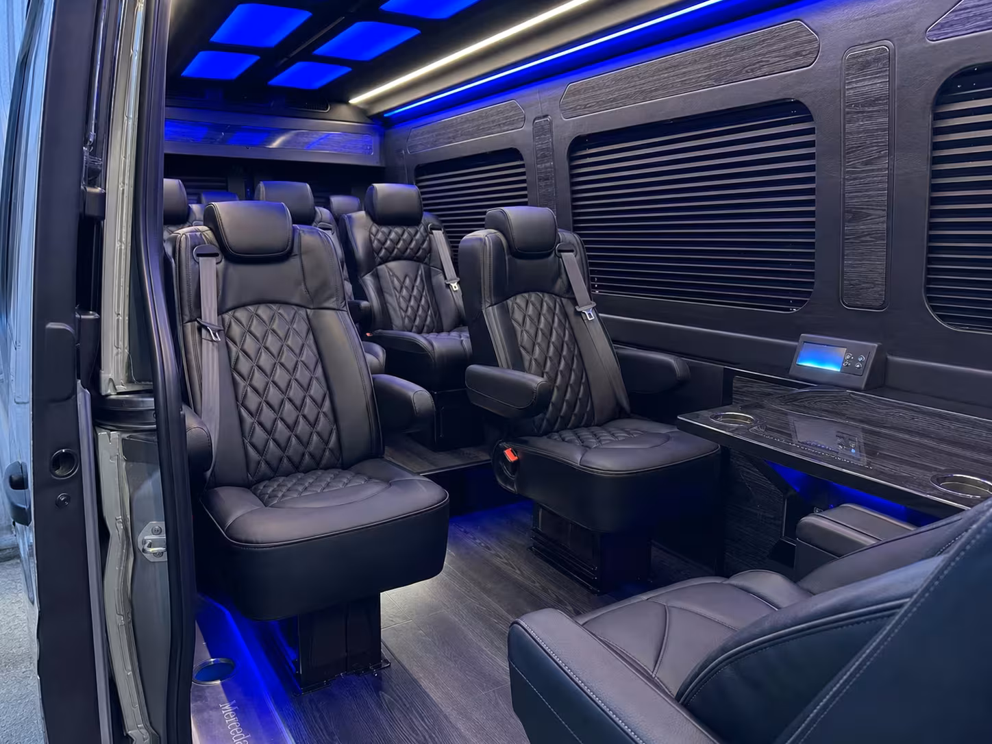 sprinter van transportation for groups and events across sioux falls